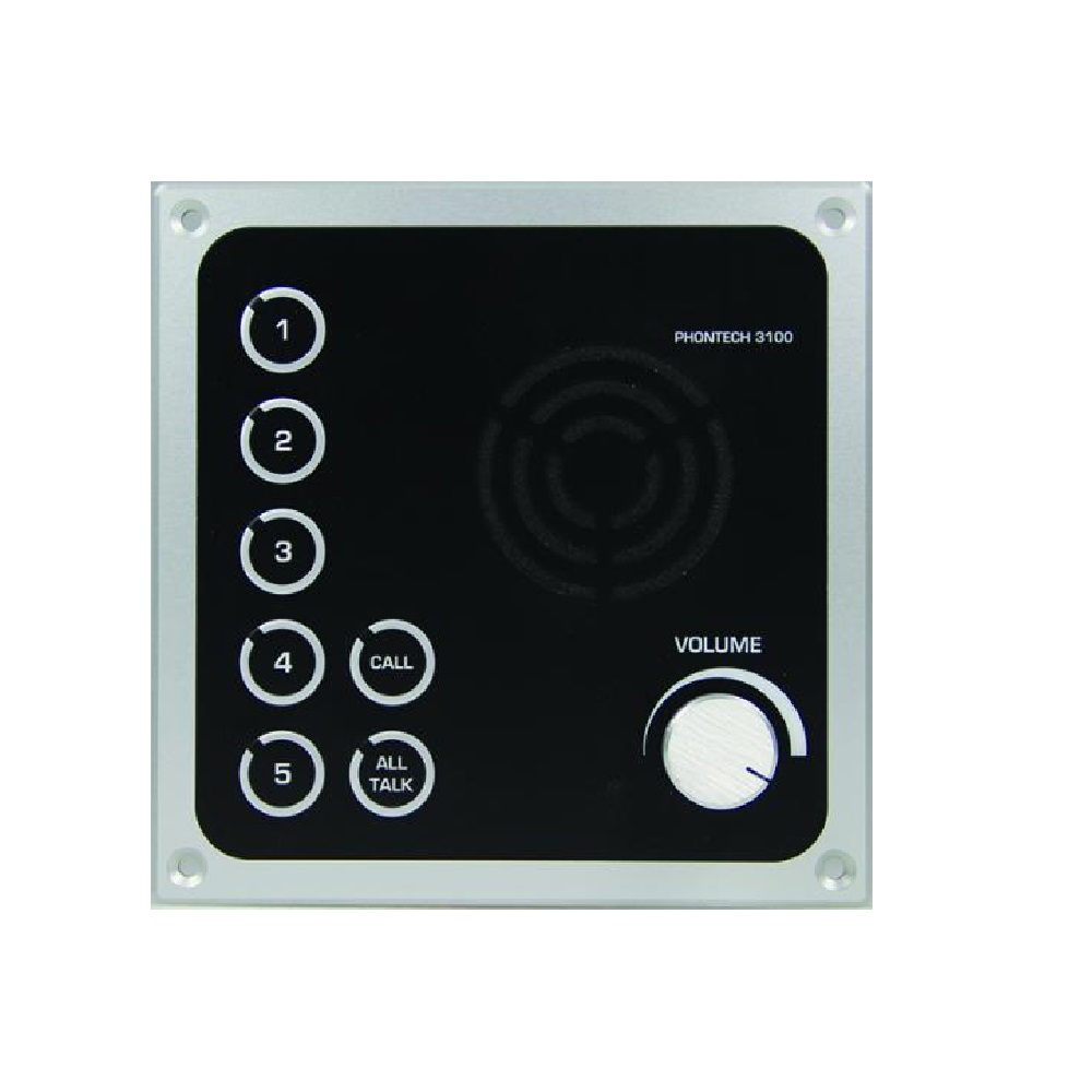 Zenitel P-3100 CIS Talkback Master Station-4000016771