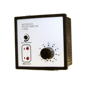 Selco Motorized Potentiometer. 24V DC, 0.8-6 rpm, 10 turn, 10kO-E7800.0770